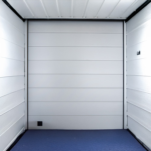Extra isolerende poort loods frigo vriezer