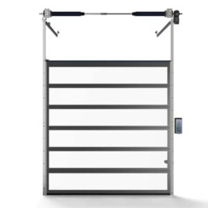 Dynaco I-14FG – Frame sectionaalpoort Full Glazed